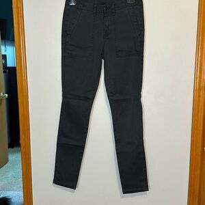 Cabi #3395 quest utility pant dark‎ blue gray size 6 BIN A